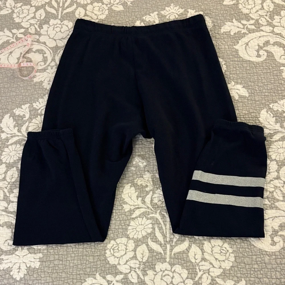 Lauren Moshi Bolt Joggers ~ Size Medium ~ Color Navy - Picture 6 of 10